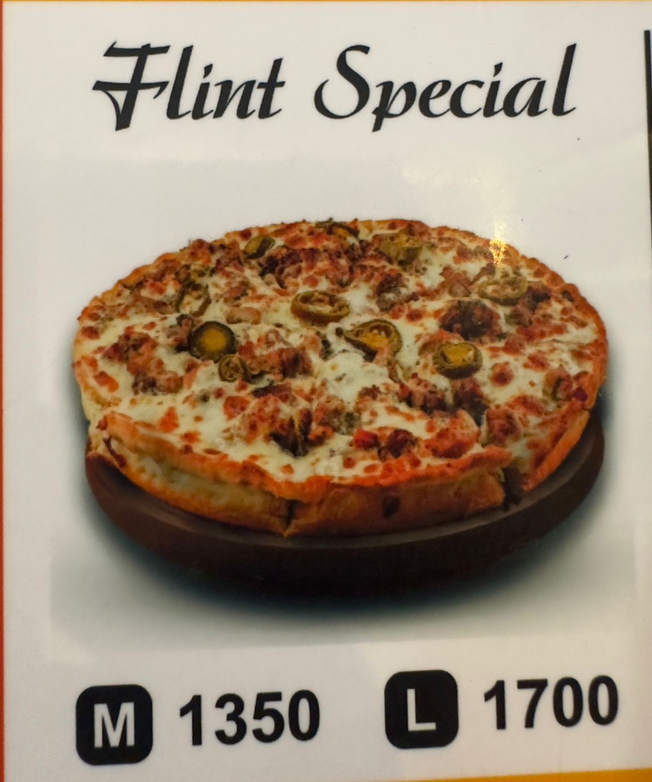 Deep Pan Flint special 